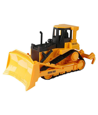 1Pc Track Dozer Machine Simulation Toy Car Yellow