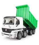 1Pc Green Big Truck Dump Truck Toy Car ABS Material