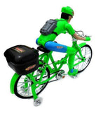 Aastha Enterprise Green Plastic Racing Cycle Bike