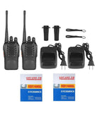 Baofeng Bf-888S Two-Way Radios Walkie-Talkies Long Range Handheld Radios Pack of 2