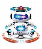 Intelligent Dancing Robot 360 Stunt Spin Robot with Multicolor LED Lights and Music