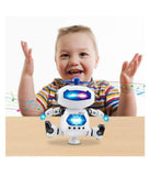 Intelligent Dancing Robot 360 Stunt Spin Robot with Multicolor LED Lights and Music