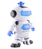 Intelligent Dancing Robot 360 Stunt Spin Robot with Multicolor LED Lights and Music