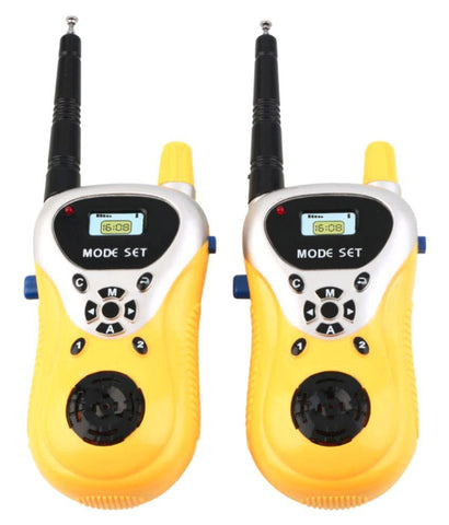 JCP Yellow WalkieTalkie Pack of -2