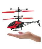 KUNST New Plastic Hand Induction Control Flying Helicopter Toy with Infrared Sensor, USB Charger