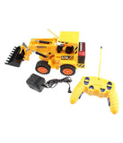 Latest remote control super JCB toy plastic truck toy for kids (Multicolor)