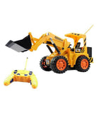 Latest remote control super JCB toy plastic truck toy for kids (Multicolor)