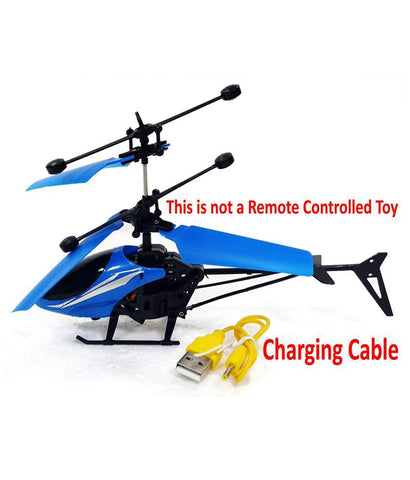 New Plastic Hand Induction Control Flying Helicopter Toy with Infrared Sensor, USB Charger