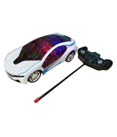 Play pacific Remote Controlled Rechargeable Famous car with 3D Lights(Multicolor)