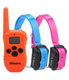 Rechargeable Waterproof Backlight 1 for 2 Remote Dog Training Collar